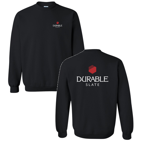 Gildan Heavy Blend Crew Neck Sweatshirt -- Black