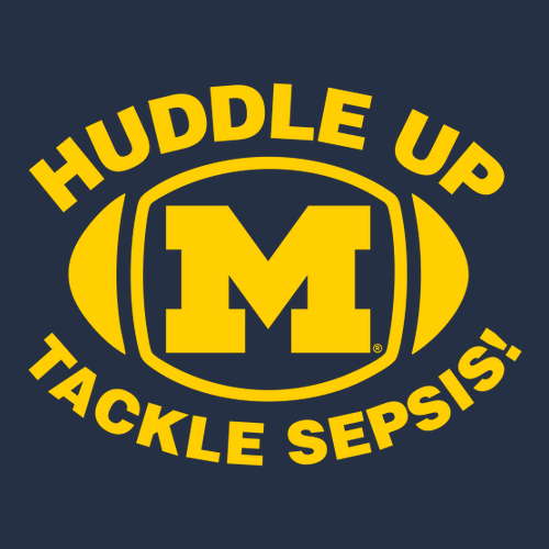 Gildan SoftStyle Fitted T-Shirt -- Navy, Tackle Sepsis with Back [HIDE]