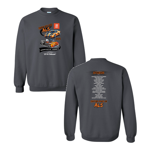 Gildan Heavy Blend Crew Neck Sweatshirt -- Charcoal