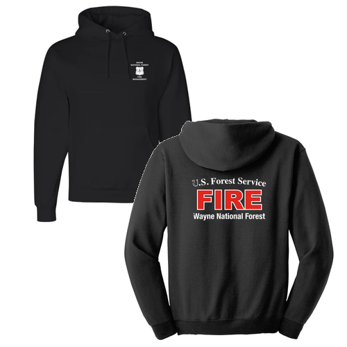 Jerzees 9 oz Super Sweats Nublend Adult Hooded Sweatshirt -- Black