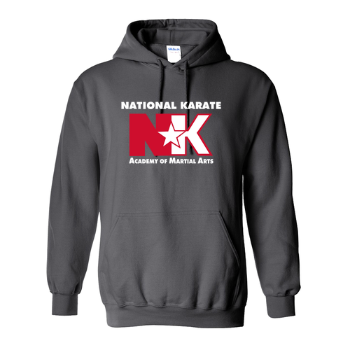 Gildan Heavy Blend Hooded Sweatshirt -- Charcoal