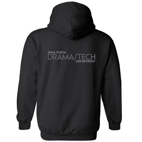 Gildan Heavy Blend Hooded Sweatshirt -- Black [HIDE]