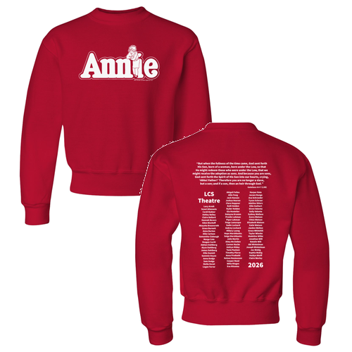 Jerzees Youth 8 oz 50/50 Nublend Fleece Crew -- True Red