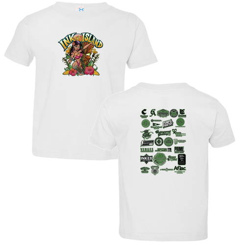 Rabbit Skins Toddler Fine Jersey Tee -- White