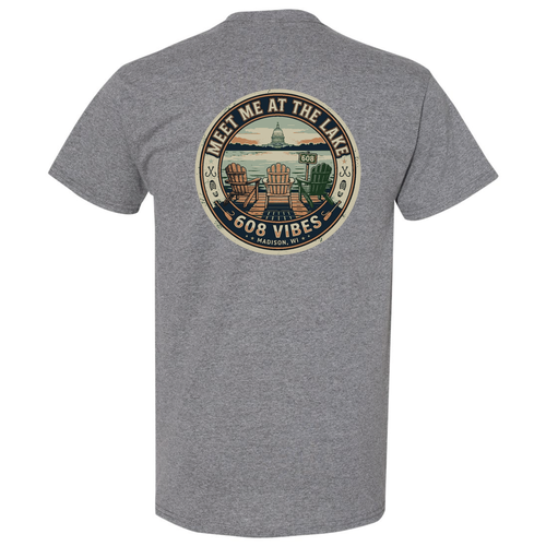 Gildan Heavy Cotton Basic T-Shirt -- Graphite Heather