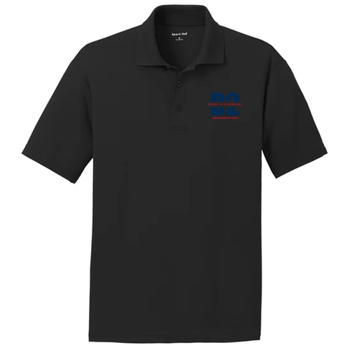 Sport-Tek PosiCharge RacerMesh Polo -- Black -- D2