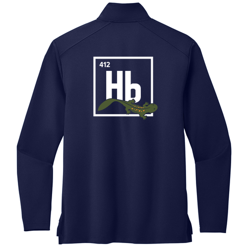 Port Authority C-FREE Double Knit 1/4-Zip -- True Navy