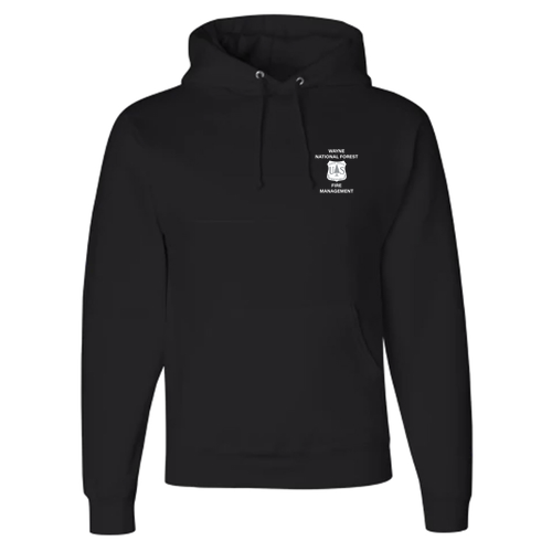 Jerzees 9 oz Super Sweats Nublend Adult Hooded Sweatshirt -- Black