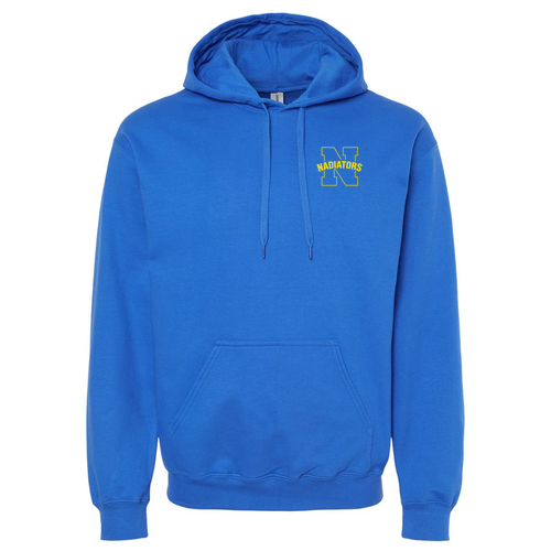 Gildan Adult Softstyle Fleece Pullover Hooded Sweatshirt -- Royal