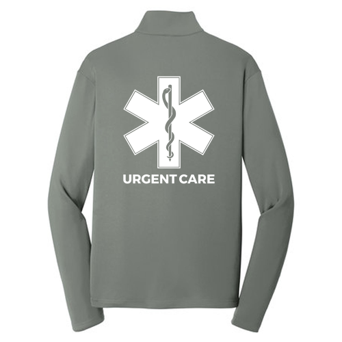 Sport-Tek PosiCharge Competitor Quarter Zip Pullover -- Grey Concrete