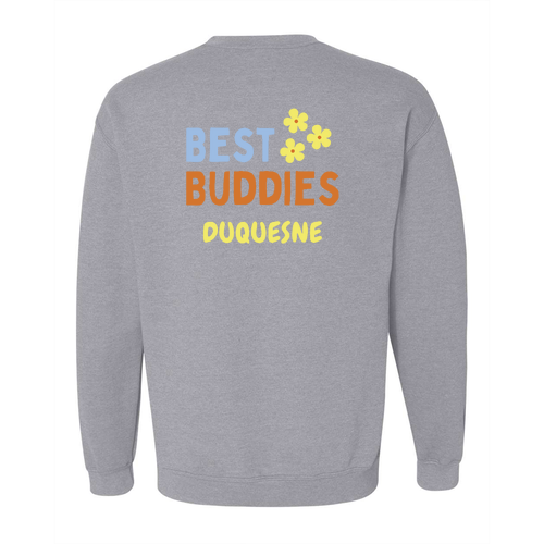 Best Buddies Crew Neck Sweatshirt -- Sport Grey