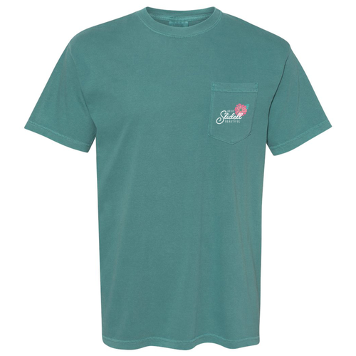 Comfort Colors Short Sleeve Pocket Tee -- Emerald