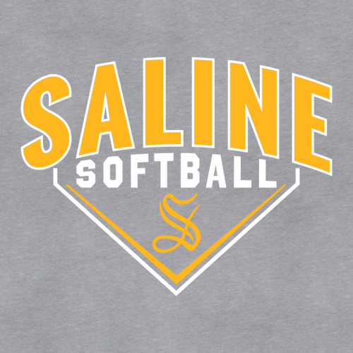 Mens/Unisex Saline Base Bella Canvas Short Sleeve Fitted T-Shirt -- Athletic Grey Triblend