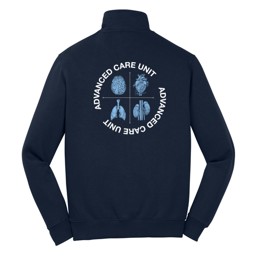 Sport Tek Quarter Zip Sweatshirt -- True Navy