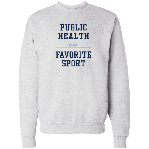 Hanes EcoSmart Crewneck Sweatshirt -- Ash