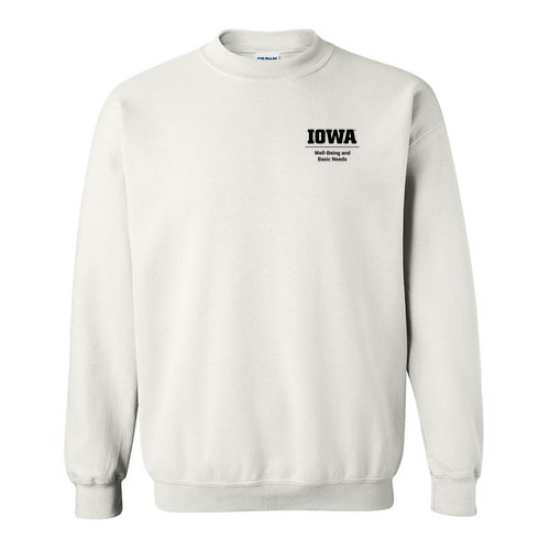 Gildan Heavy Blend Crew Neck Sweatshirt -- White