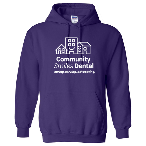 Gildan Heavy Blend Hooded Sweatshirt -- Purple