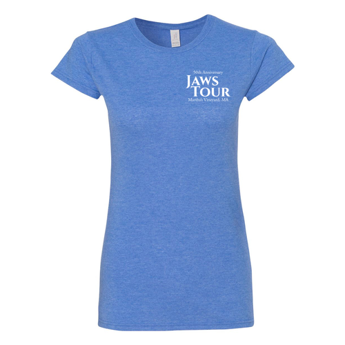 Ladies 50th Anniversary Tee -- Heather Royal