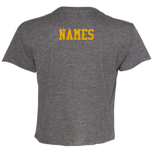 Next Level Festival Women's Cali Crop -- Charcoal