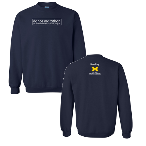 Mens/Unisex Gildan Heavy Blend Crewneck Sweatshirt -- Navy