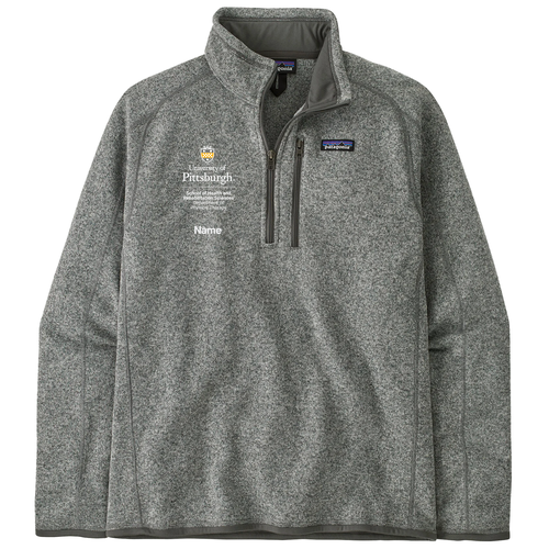 Patagonia Men's Better Sweater 1/4 Zip Fleece -- Stonewash