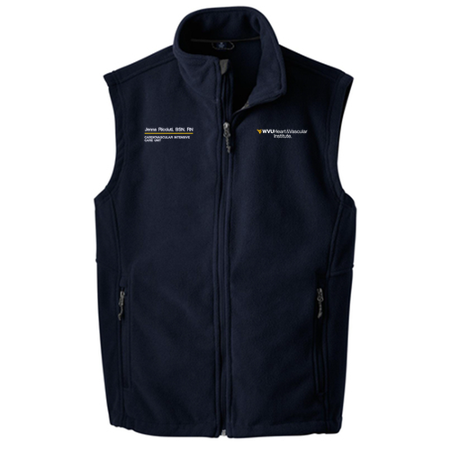 Port Authority Value Fleece Vest -- True Navy