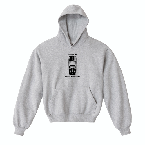Los Angeles Apparel L/S HEAVY FLEECE HOOD PO 14 OZ -- Ash