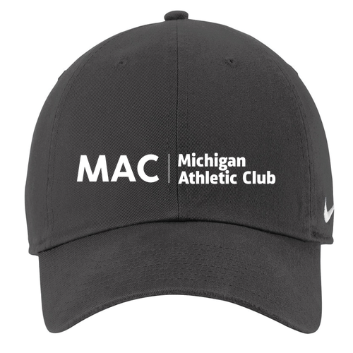 Nike Dri-Fit Legacy Cap -- Anthracite MAC logo