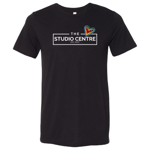 Dance is For Everyone Mens/Unisex Bella Canvas Triblend Short Sleeve T-Shirt -- Solid Black