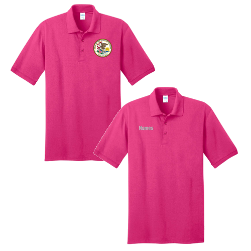 Port & Company Core Blend Jersey Knit Polo -- Sangria