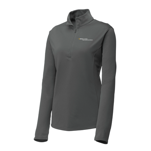 Sport-Tek Ladies PosiCharge Competitor Quarter Zip Pullover -- Iron Grey