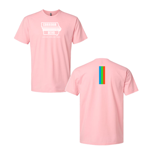 Next Level Mens CVC Crew -- Heather Light Pink