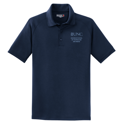 Sport-Tek Dry Zone Raglan Polo -- True Navy