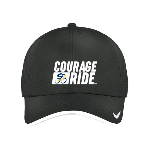 Nike Dri-Fit Perforated Performance Cap -- Anthracite / White