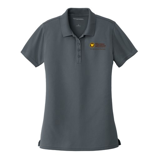 [HIDE] Port Authority Ladies Dry Zone UV Micro Mesh Polo -- Graphite