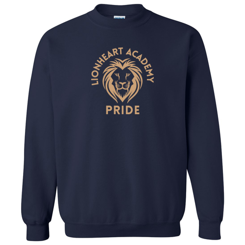 Gildan Heavy Blend Crew Neck Sweatshirt -- Navy