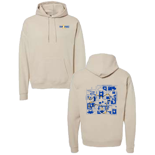 Unisex Hooded Sweatshirt -- Sand