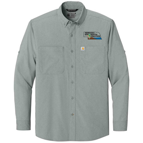 Carhartt Force Sun Defender Long Sleeve Shirt -- Steel