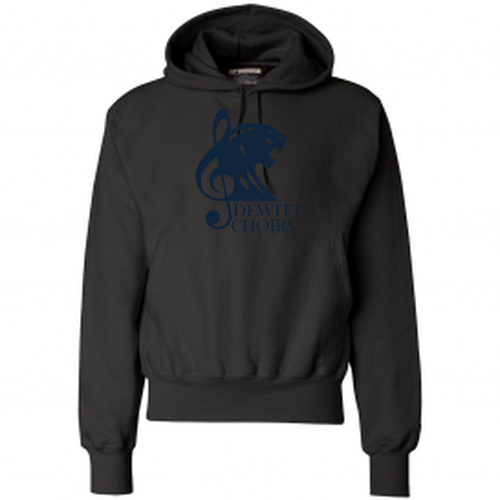 Champion Reverse Weave Hooded sweatshirt -- Black