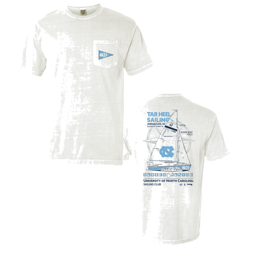 Comfort Colors Short Sleeve Pocket Tee -- White