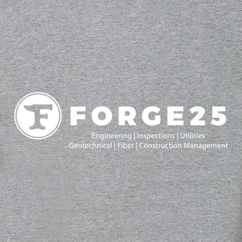 Forge25 Unisex Jersey T-Shirt -- Athletic Heather