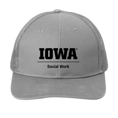 Port Authority Snapback Trucker Cap -- Gusty Grey