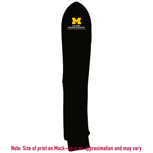 District Made Mens Perfect Tri Long Sleeve Crew Tee -- Black