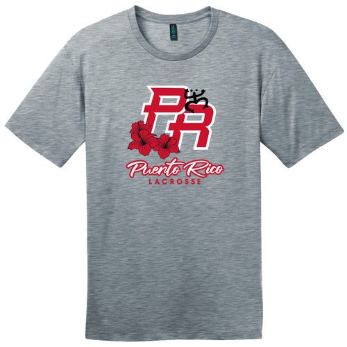 National Flower Adult Tee -- Heathered Steel
