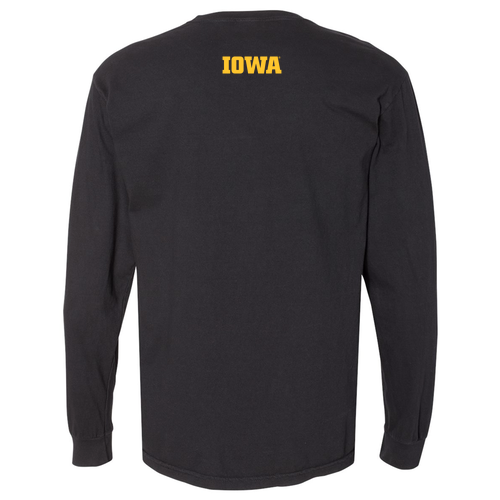 Comfort Colors Unisex Garment-Dyed Heavyweight Long Sleeve T-Shirt -- Black