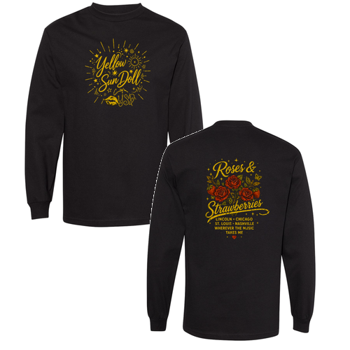 Roses & Strawberries Long Sleeve Tee