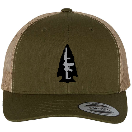 Yupoong Retro Trucker -- Moss / Khaki