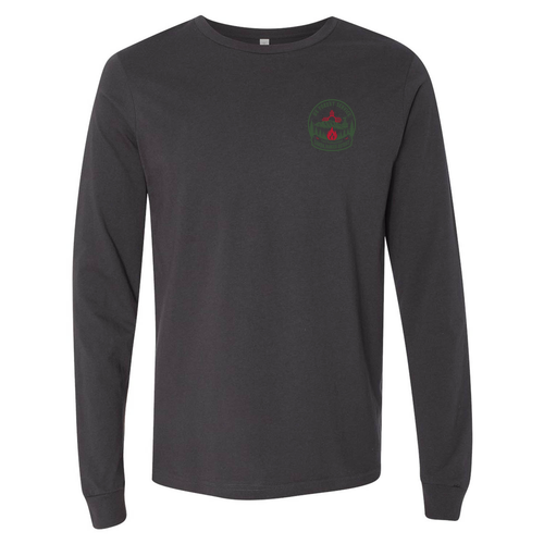 Bella Canvas Unisex Jersey Longsleeve Tee -- Dark Grey