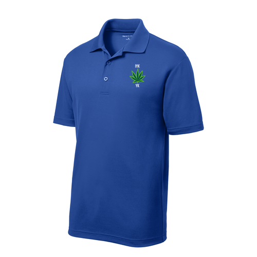 IYKYK Embroidered Polo -- Blue