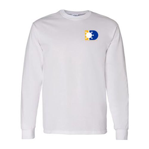 Gildan Heavy Cotton Longsleeve Basic T-Shirt -- White